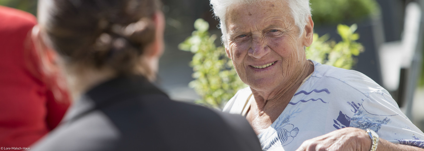 Im Gespräch mit der richtigen Person